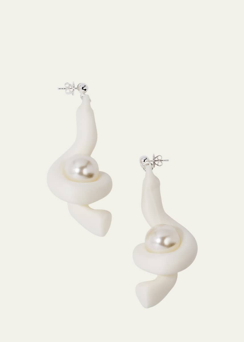 PEARL OCTOPUSS.Y Faux Mother-of-Pearl Earrings