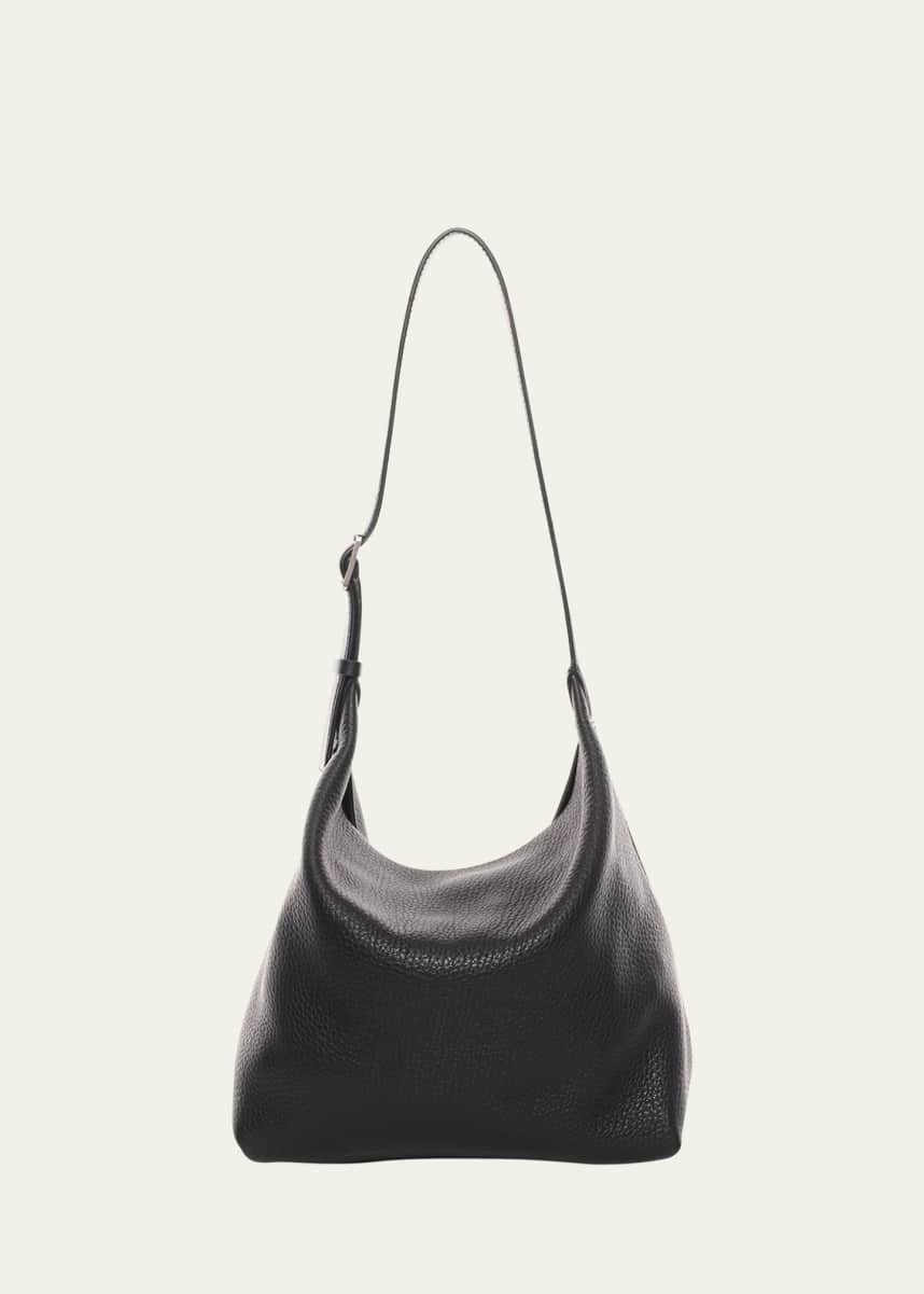THE ROW Isa Shoulder Bag in Deerskin Leather