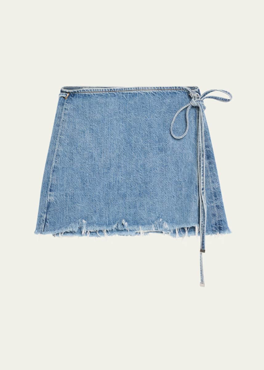 RE/DONE The Beach Wrap Skirt