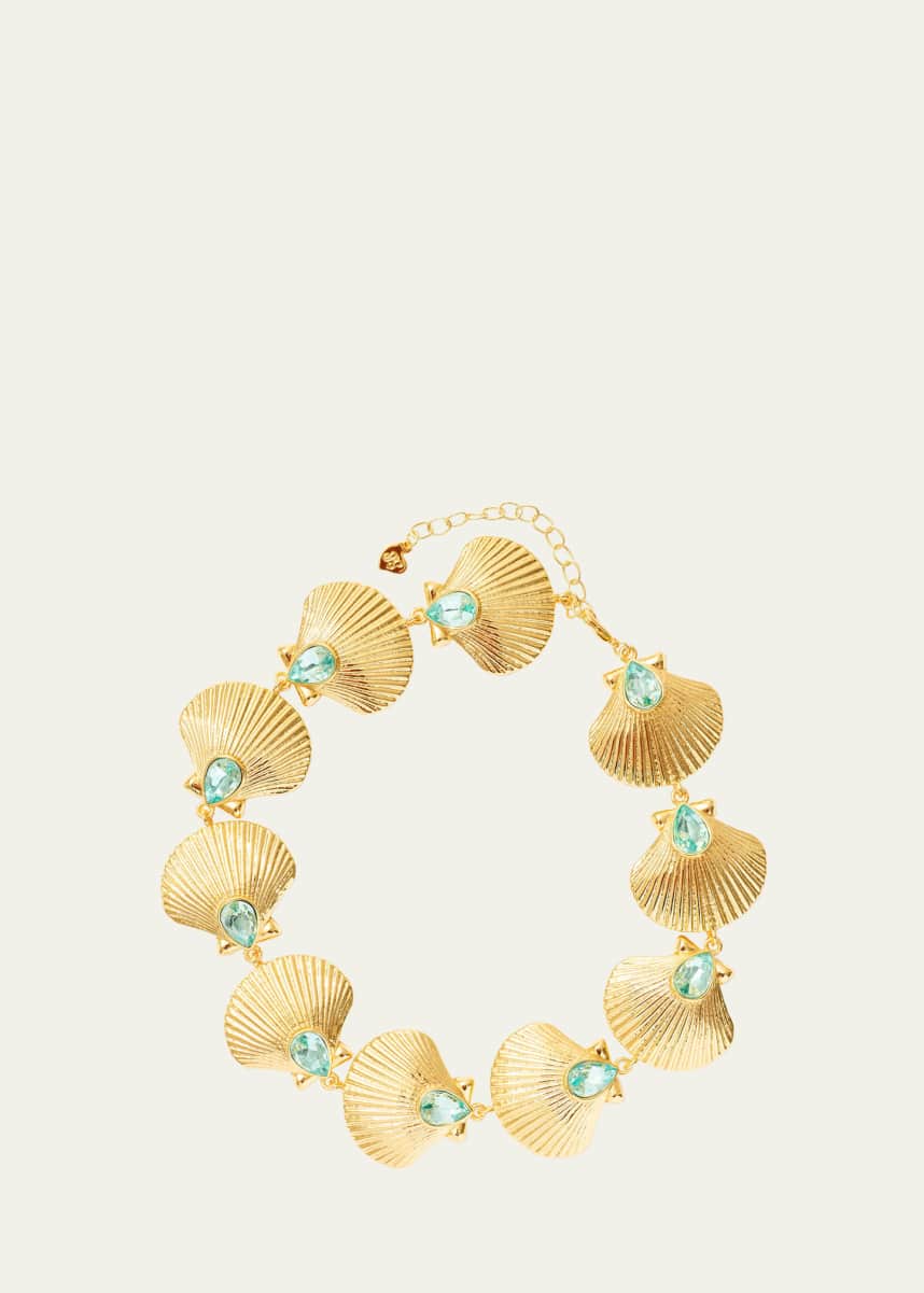 Frasier Sterling Antibes Necklace in Sea