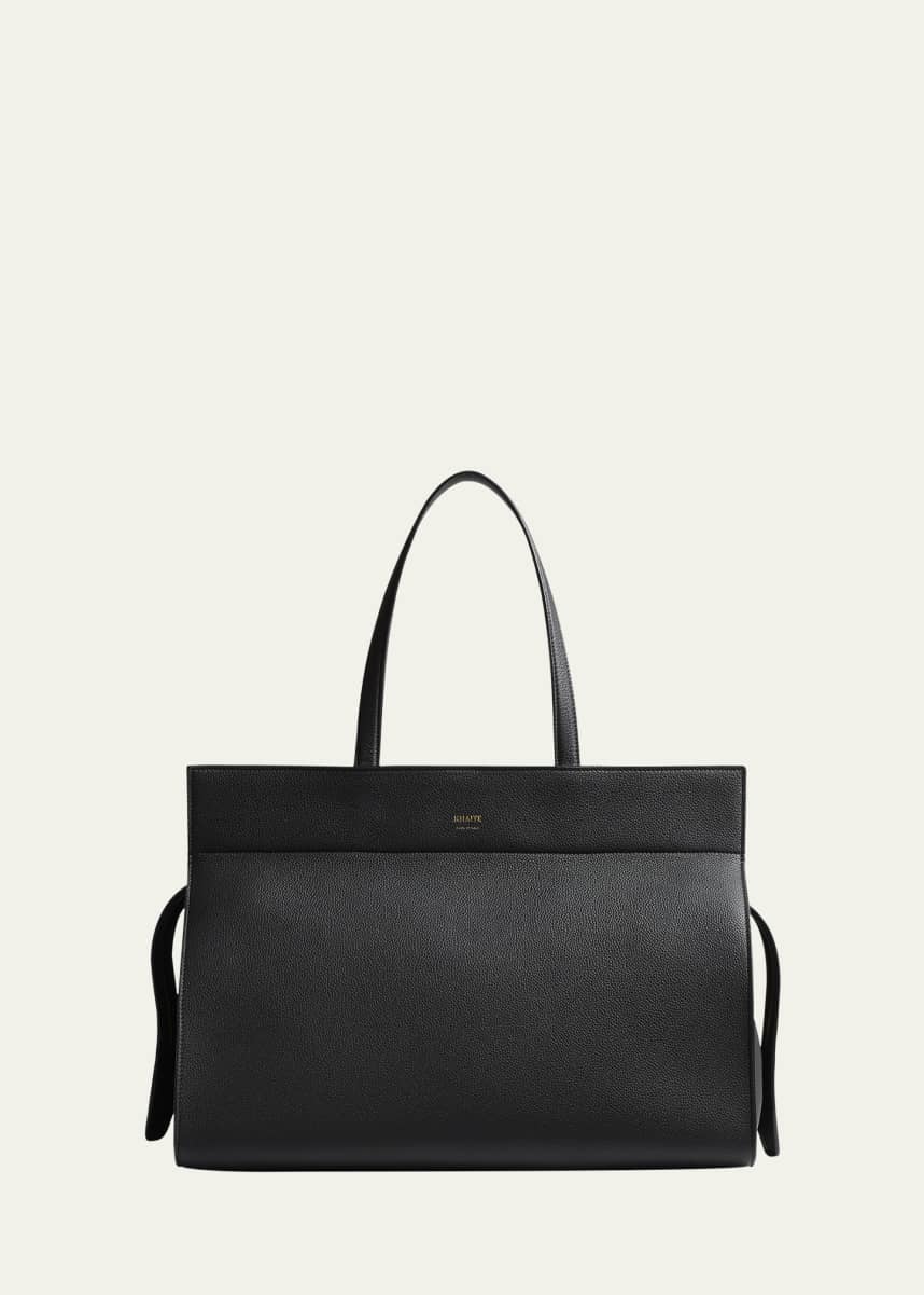 Khaite Crosby Sports Leather Tote Bag