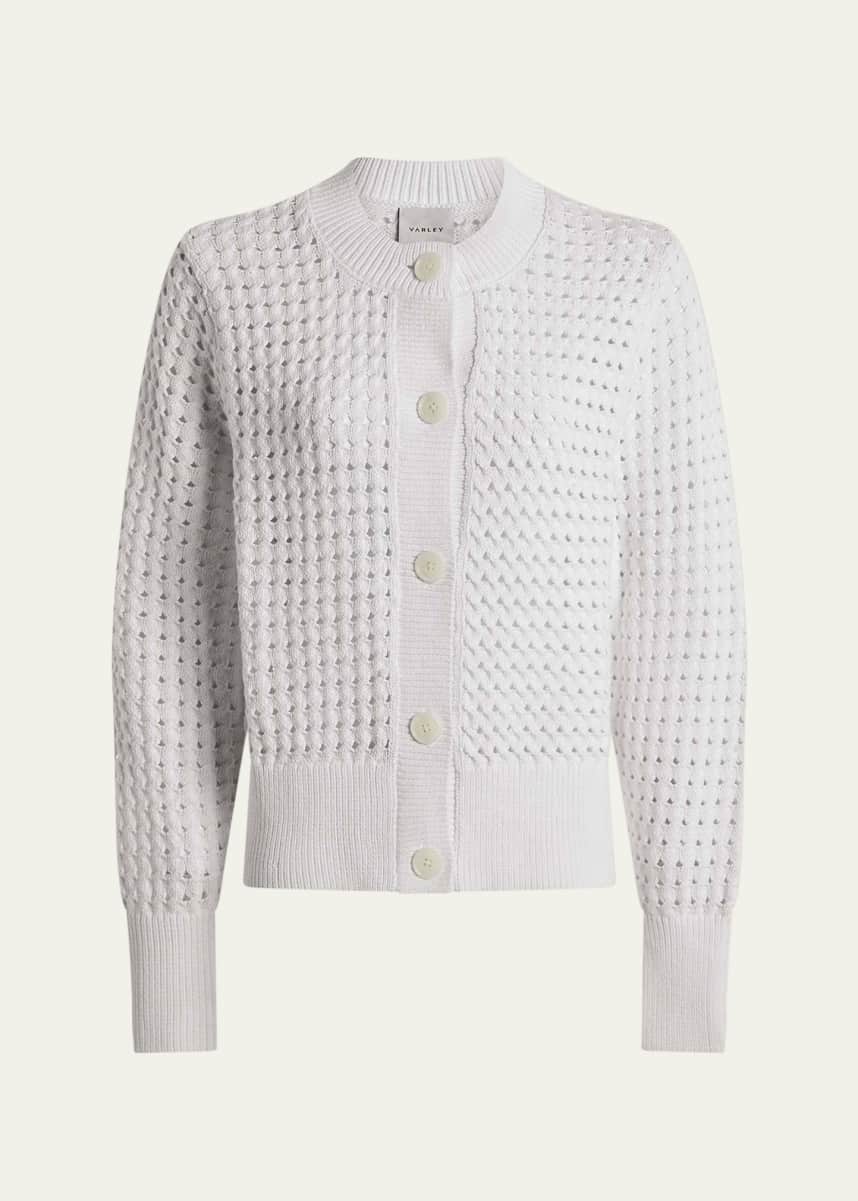 Varley Bettina Textured Knit Jacket