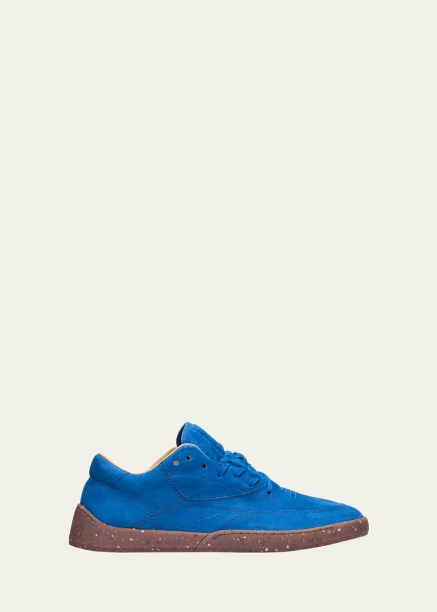 Gabriela Hearst Ohio Low-Top Suede Sneakers