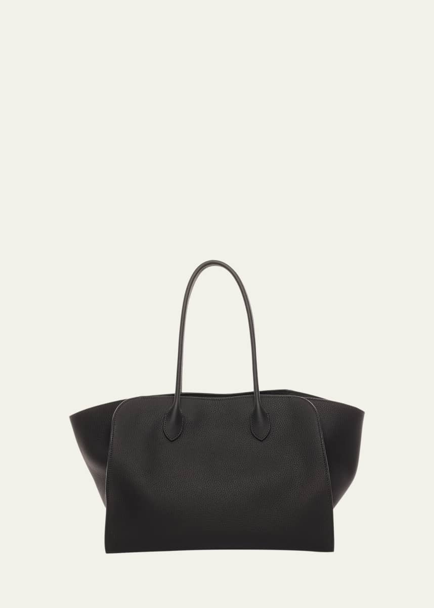 THE ROW Marlo 17 Matte Grain Leather Tote Bag