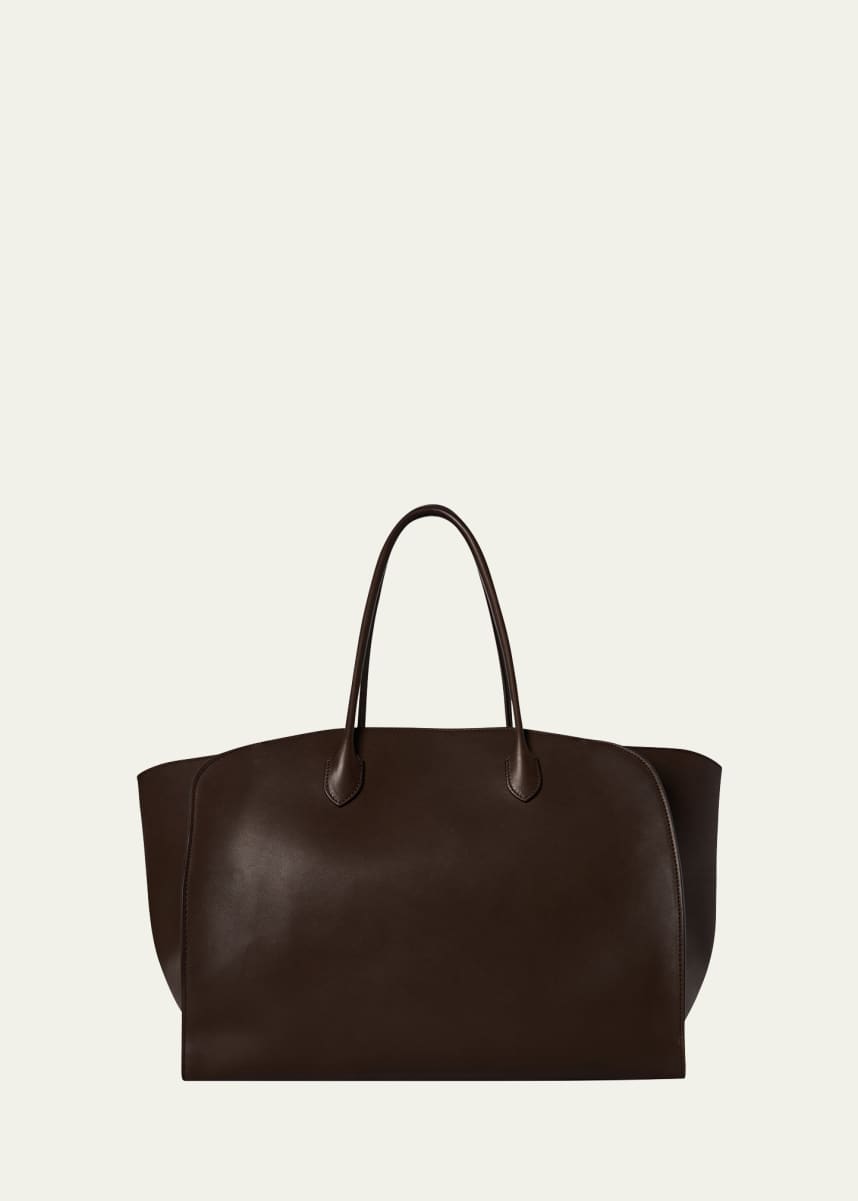 THE ROW Marlo 17 Tote Bag in Saddle Leather