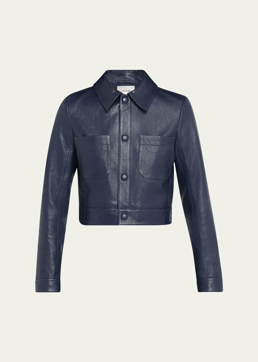 FRAME The Small Leather Jacket