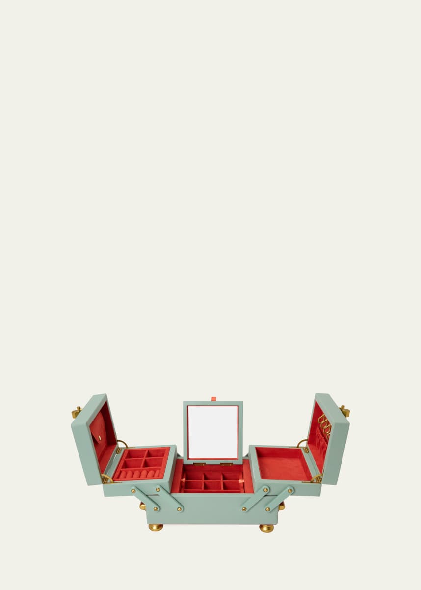 Marla Aaron The Baby Everything Vegan Leather Jewelry Box