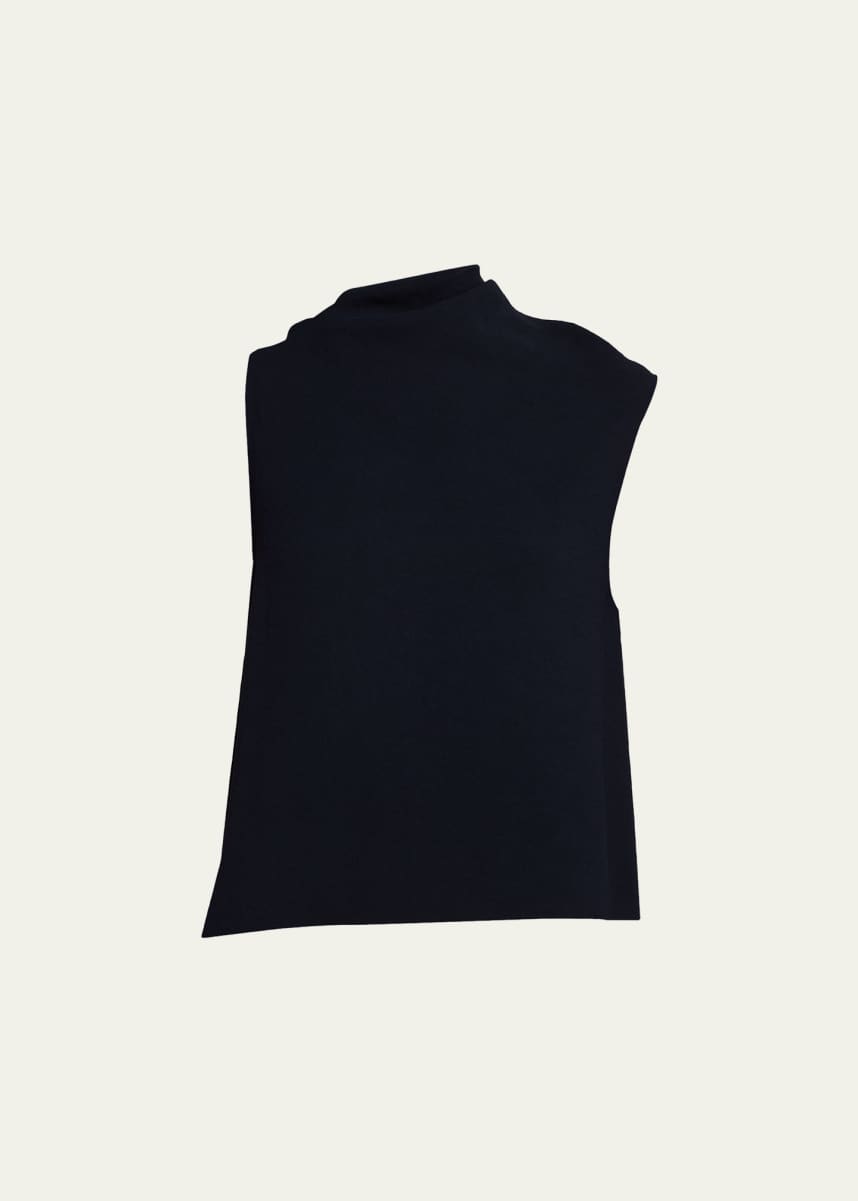 Vince Draped Asymmetric Top
