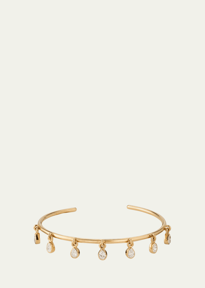 Dara Kaye Candy Drop Pear Bangle Bracelet