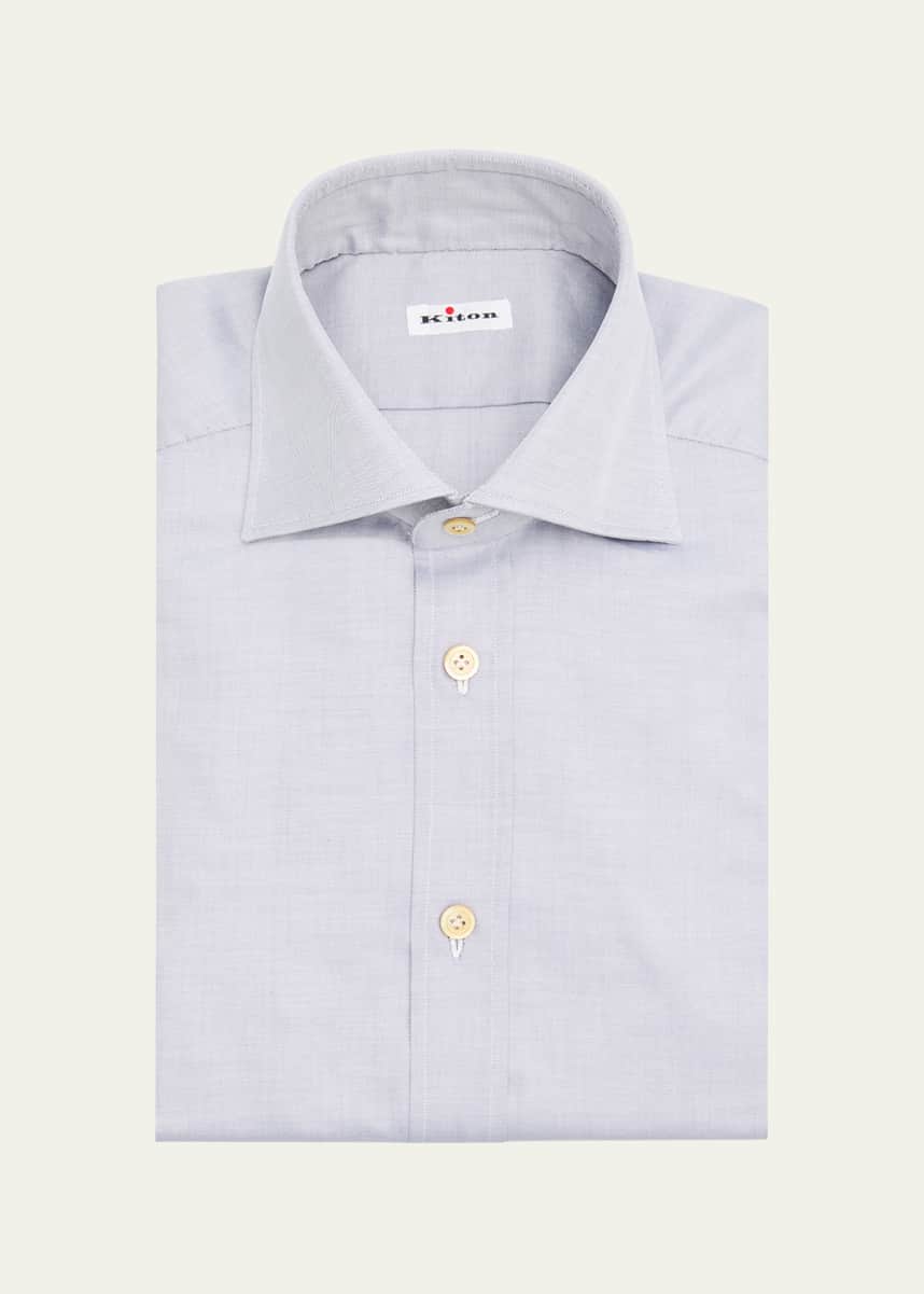 bergdorf goodman dress shirts Bergdorf Goodman Mens Cotton Collared Button Down Dress Shirt Blue Size 15  3/4