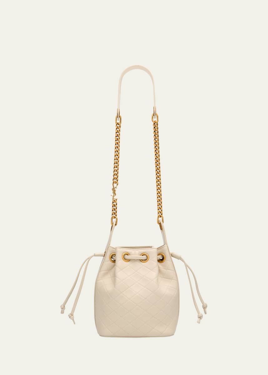 ★TOUT Y EST★ Clover Heart Quilted Small Bucket Bag Beige C Light Pink Julia Quilted Two-Way Bucket Bag - CHARLES & KEITH US