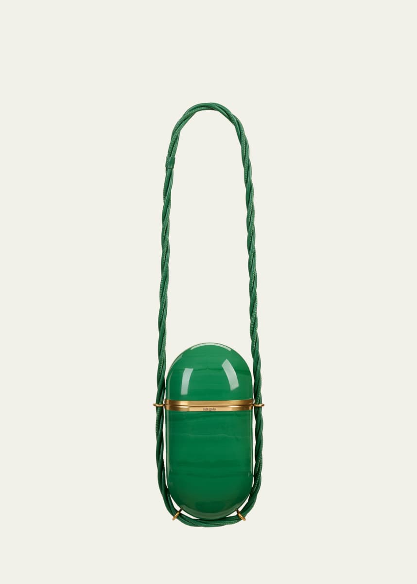 Cult Gaia Amulet Acrylic Clutch Bag