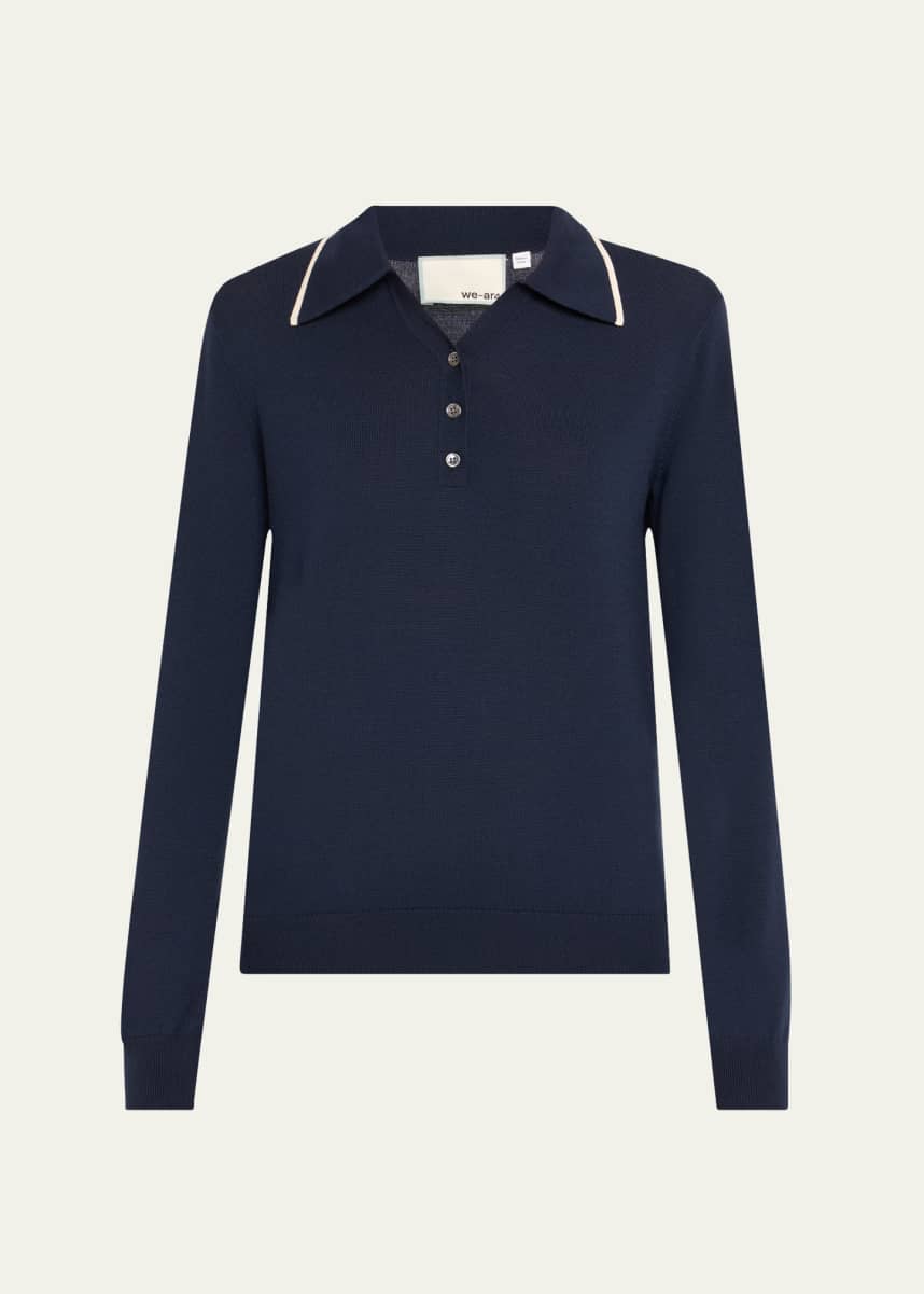 WE-AR4 The Varsity Polo Sweater