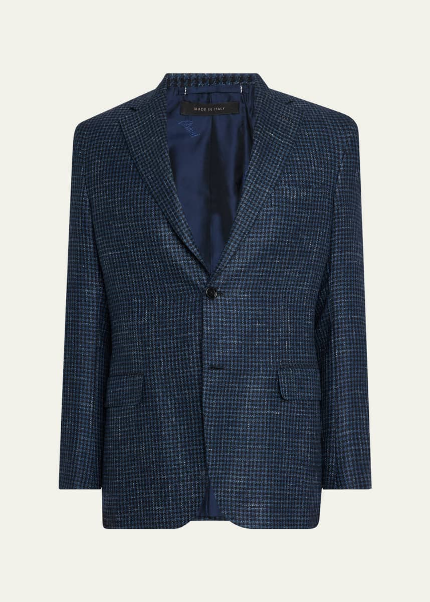 Brioni Men's Houndstooth Check Sport Coat