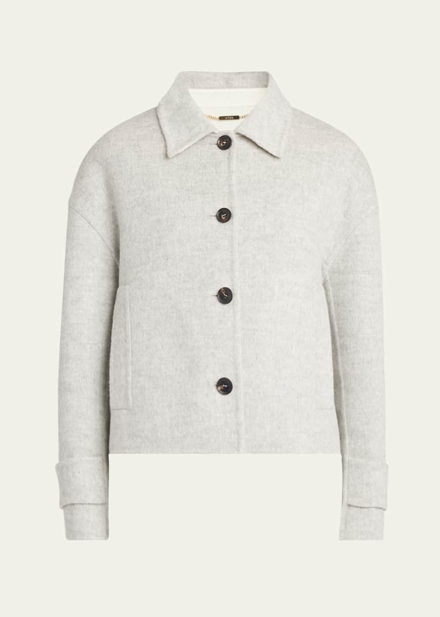 Kiton Cropped Cashmere Jacket