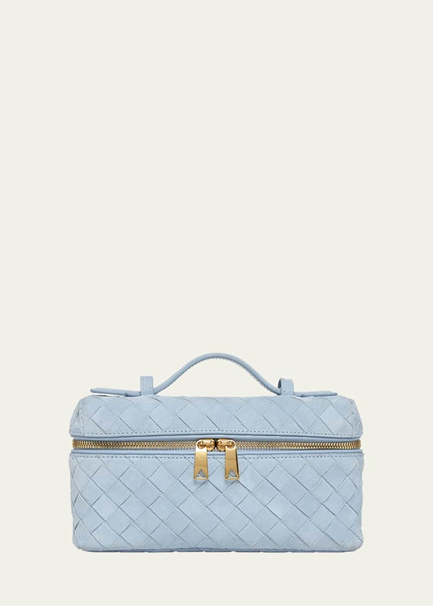 Bottega Veneta Bang Bang Mini Suede Vanity Case