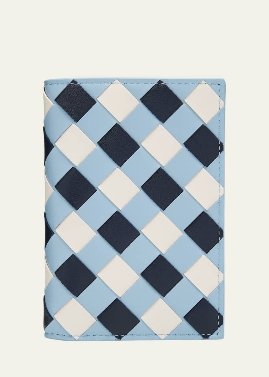 Bottega Veneta Leather Passport Holder