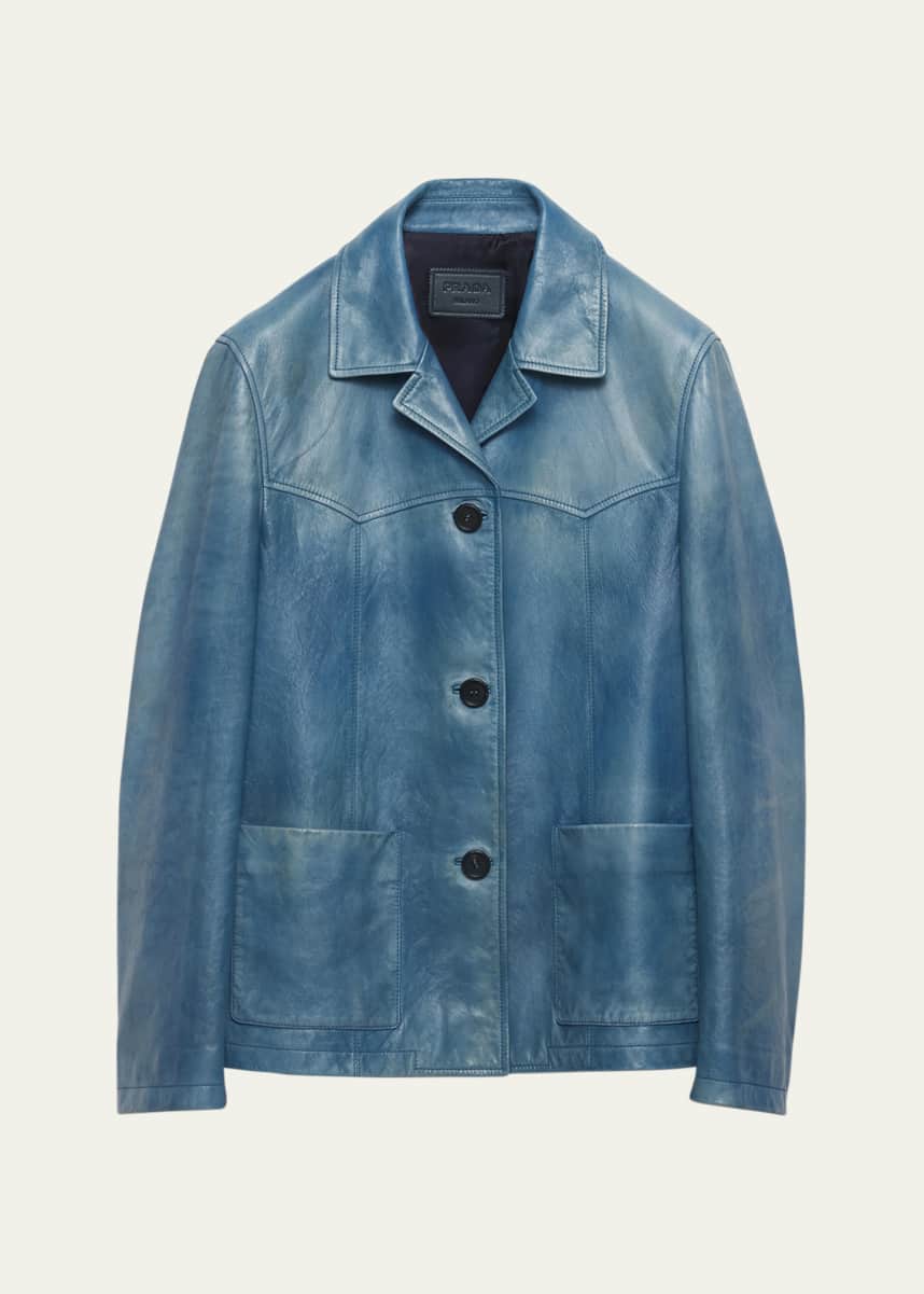 Prada Napa Leather Jacket