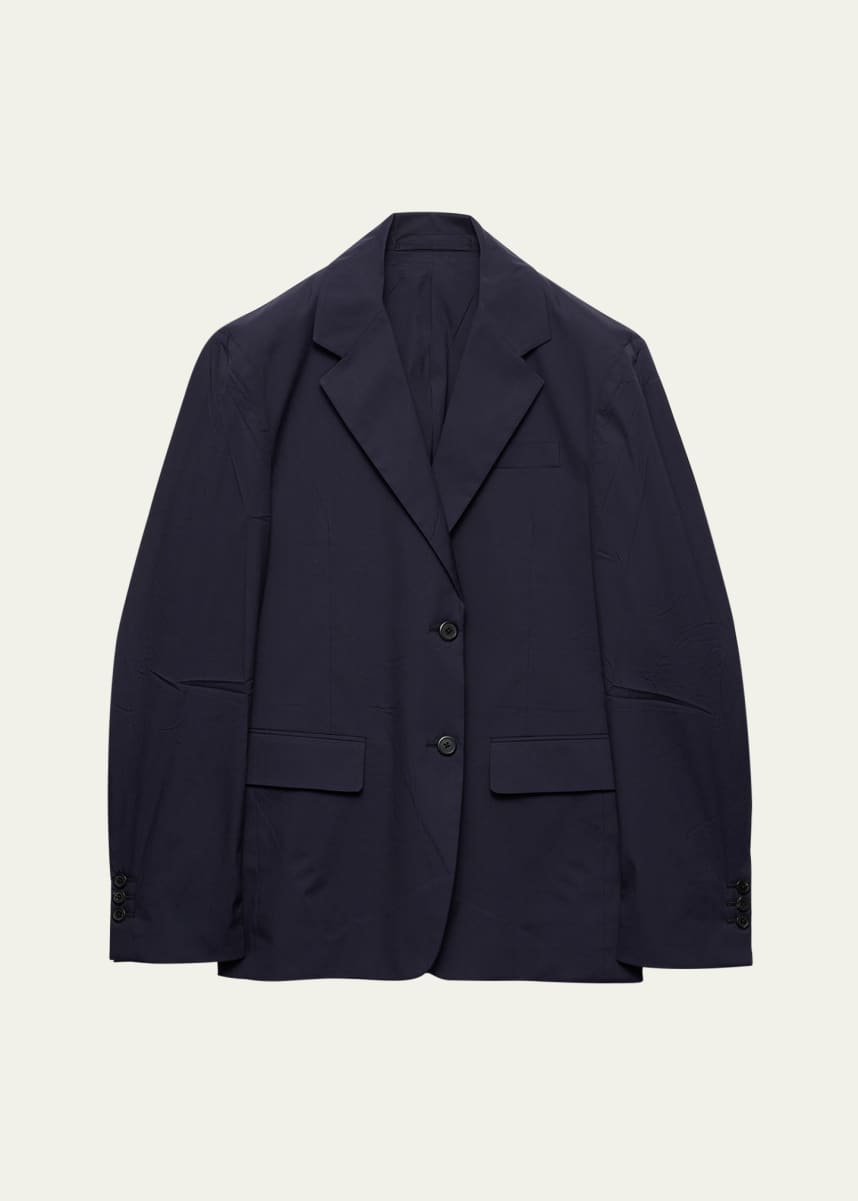 Prada Menswear Poplin Jacket