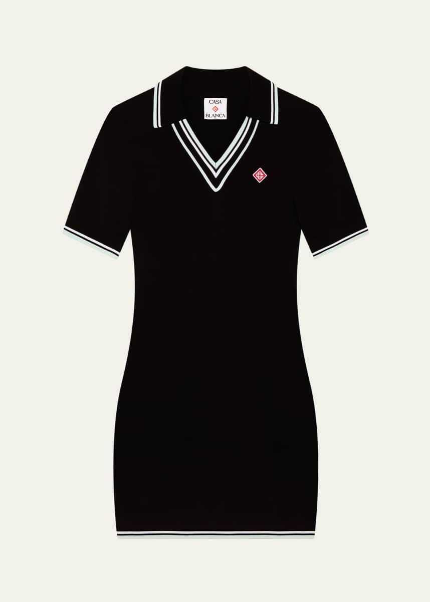 CASABLANCA Viscose Polo Dress
