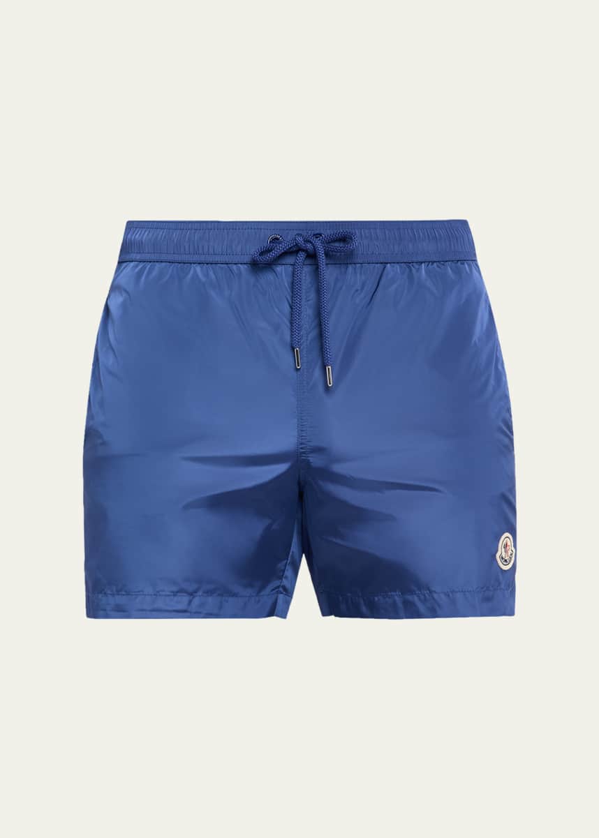 Moncler Men's Drawstring Swim Shorts - Bergdorf Goodman