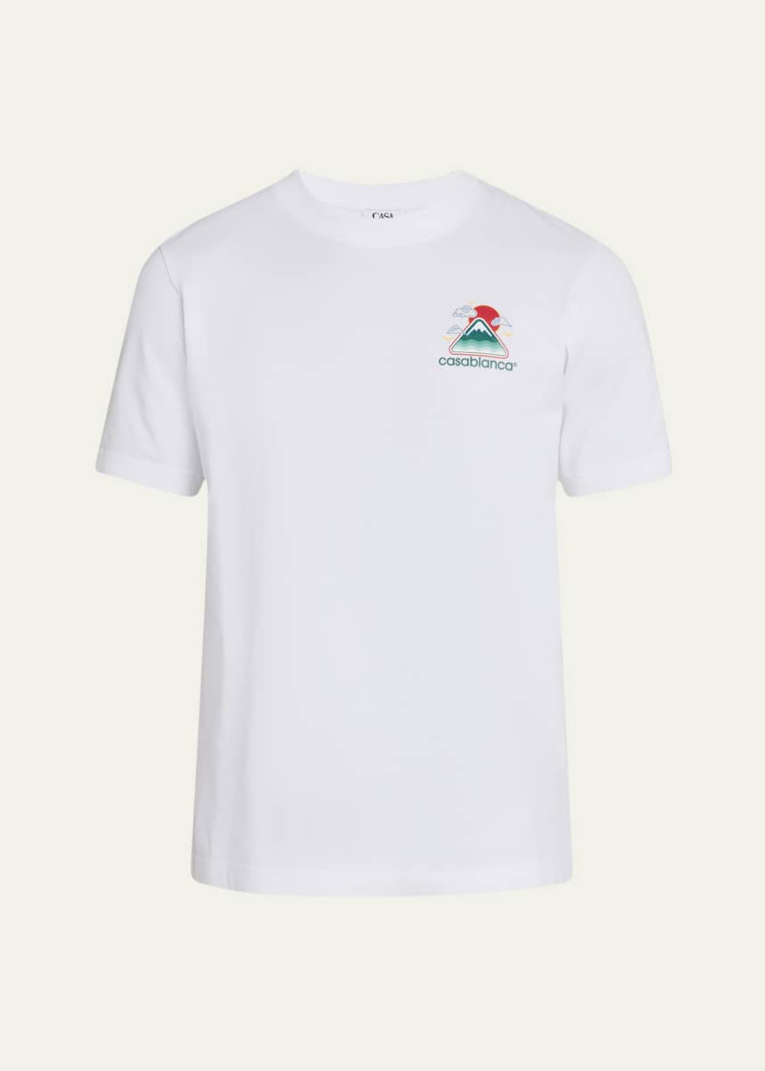 CASABLANCA Men's Montagne Ondulee Graphic T-Shirt