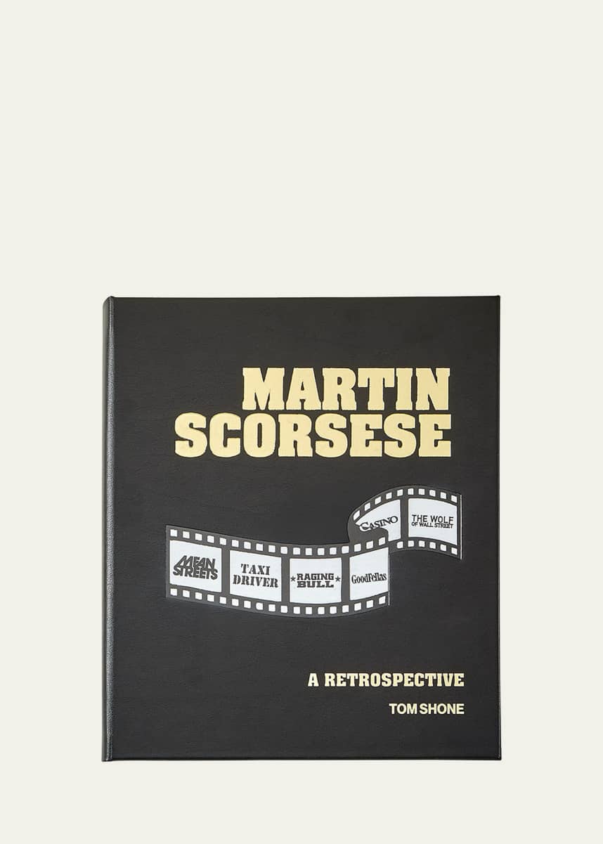 Graphic Image "Martin Scorsese: A Retrospective" Leather-Bound Book by Tom Shone