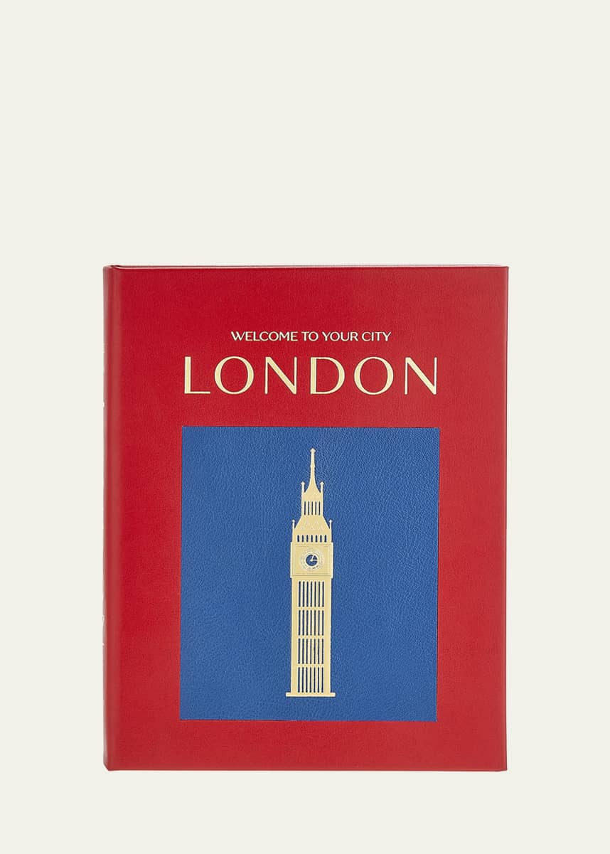 Graphic Image "Trope London" Leather-Bound Book, Edited by Sam Landers & Tom Maday