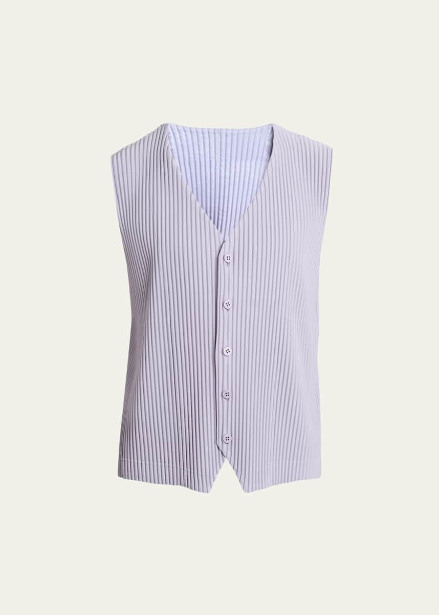 Homme Plisse Issey Miyake Men's Tailored Pleats Vest
