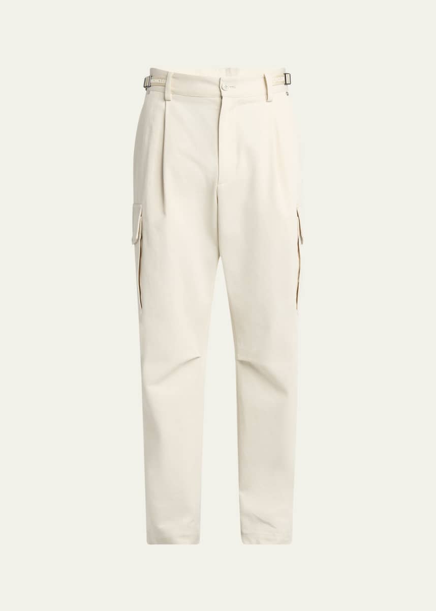 Moncler Men's Pleated Cargo Trousers