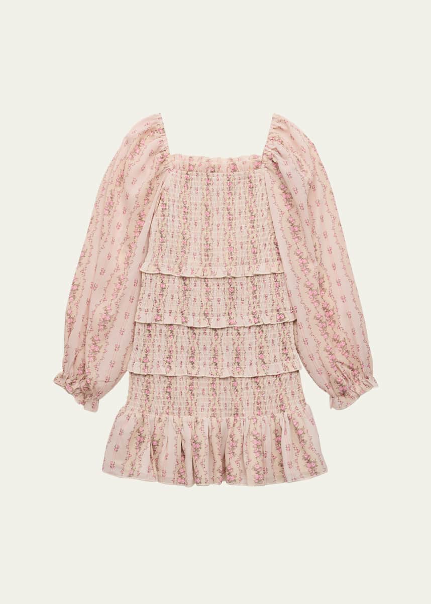 KatieJ NYC Girl's Tween Laila Long-Sleeve Dress, Size S-XL