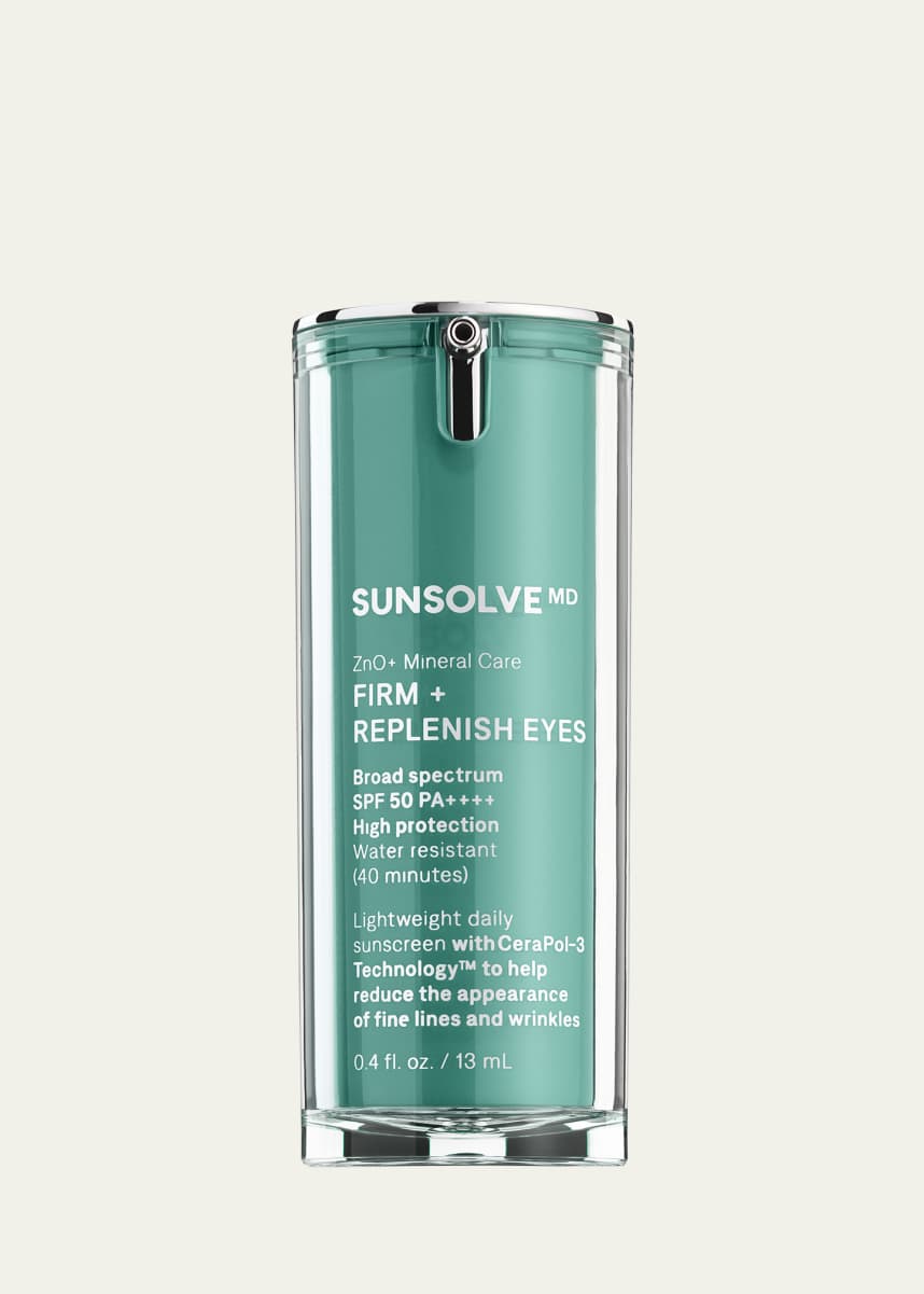 TheSolveMD SunsolveMD ZnO+ Mineral Care Firm and Replenish Eye, 0.4 oz.