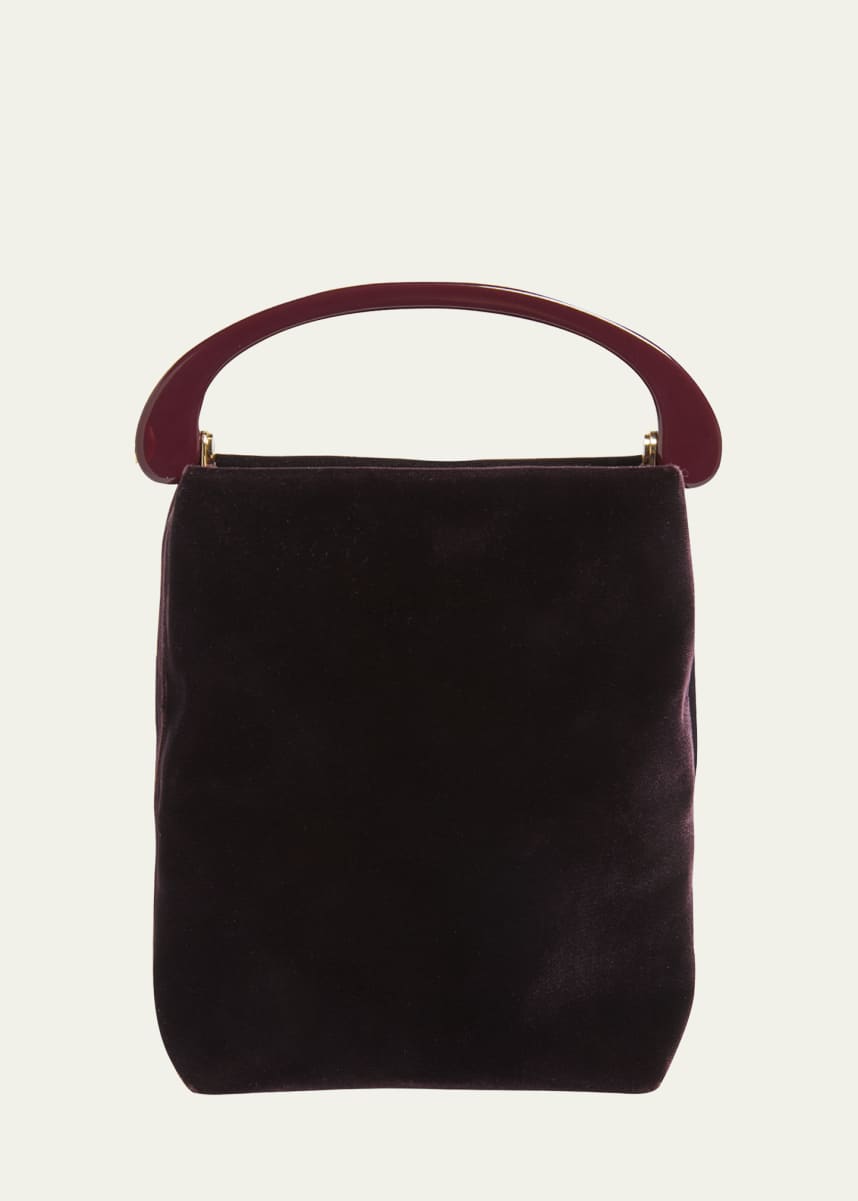 Dries Van Noten Velvety Viscose Mini Crossbody Bag