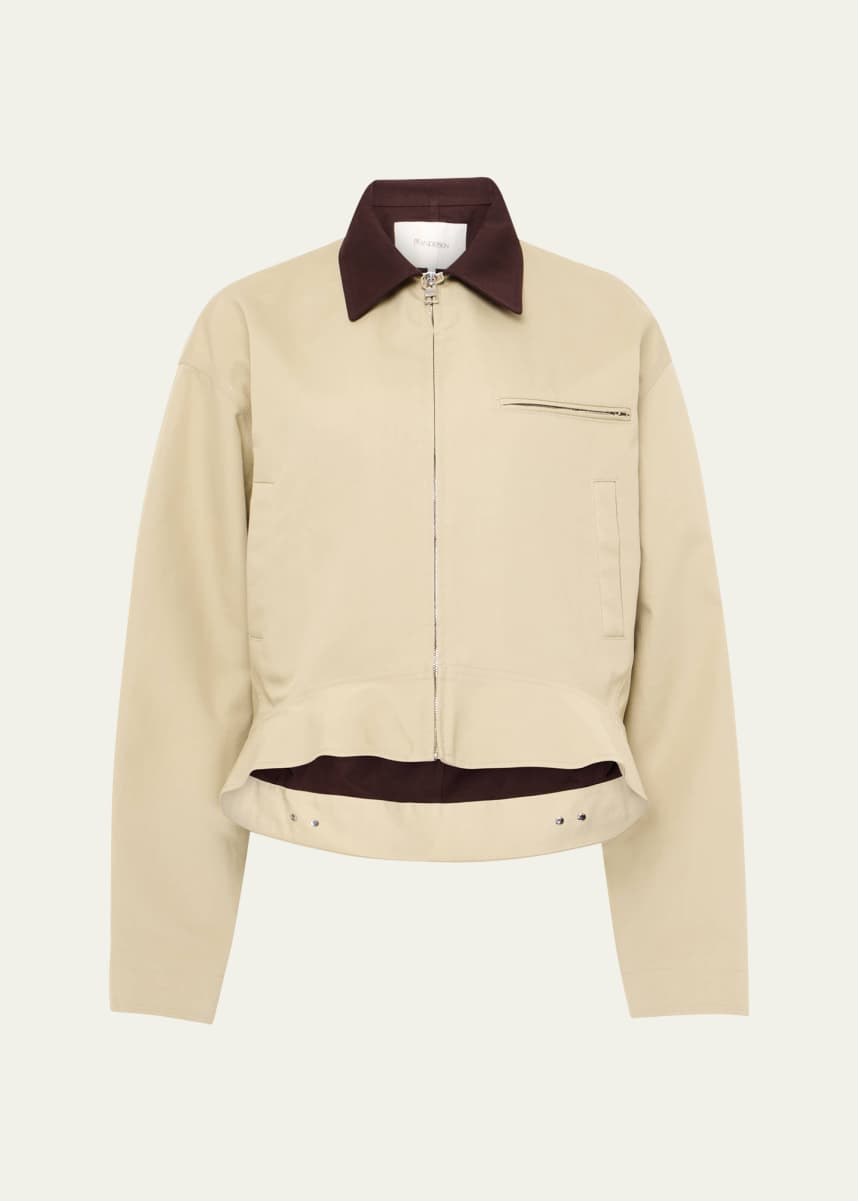 JW Anderson Curved Hem Workwear Jacket