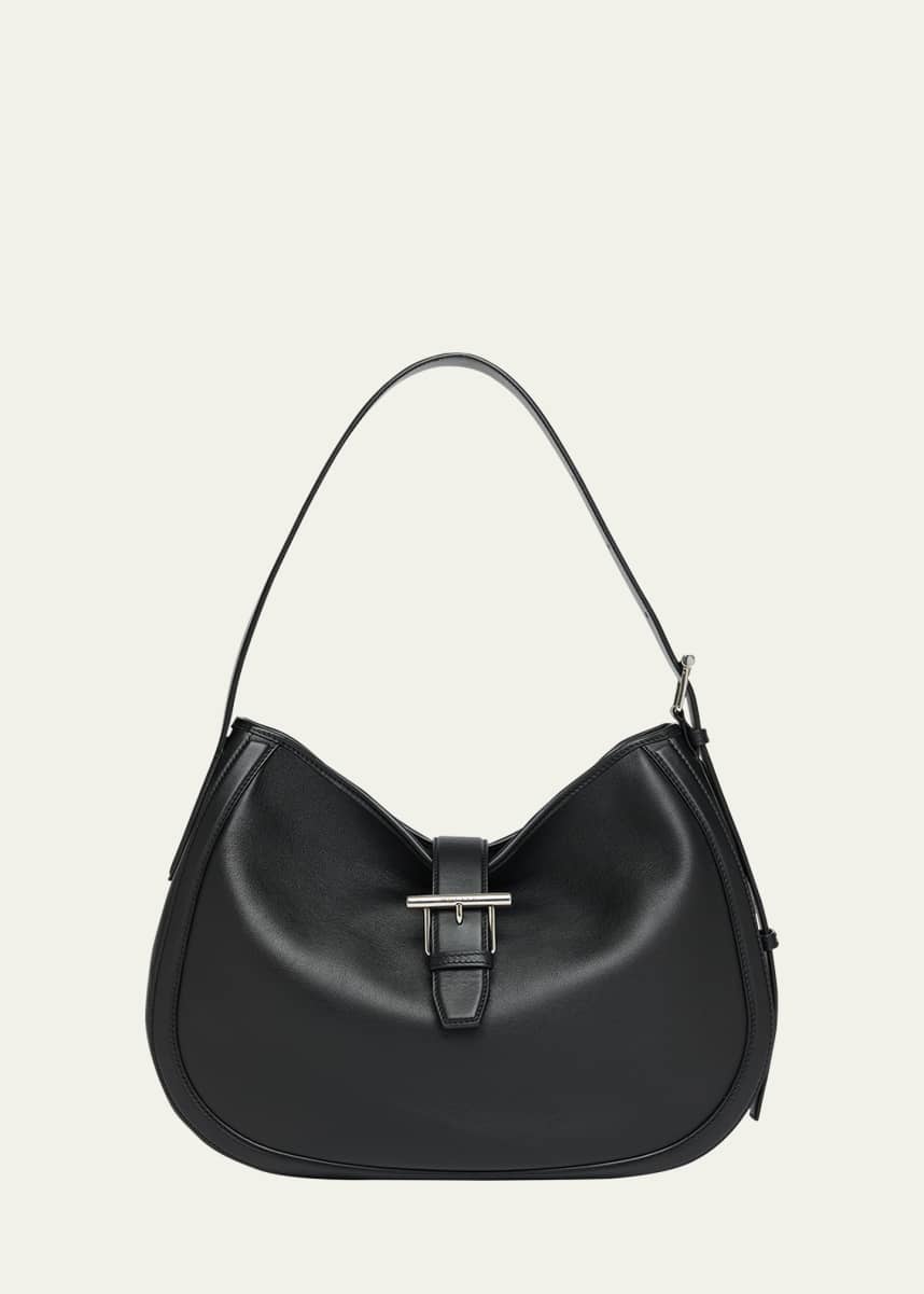 McQueen T-Bar Leather Shoulder Bag