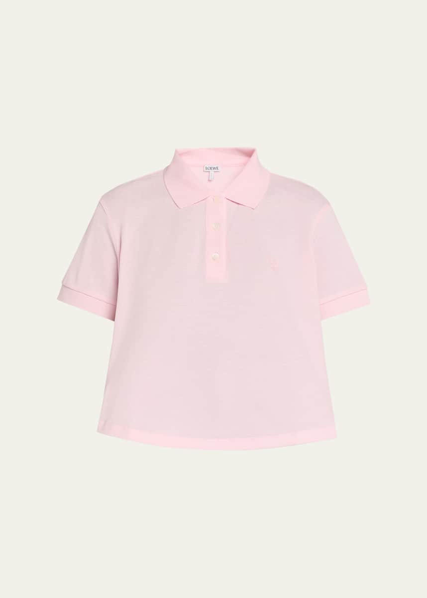 Loewe Short-Sleeve Trapeze Polo Top