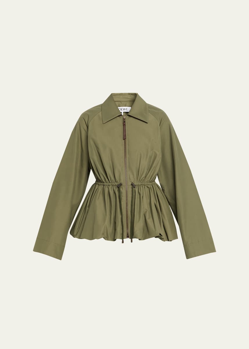 Loewe Ruched Windbreaker Jacket