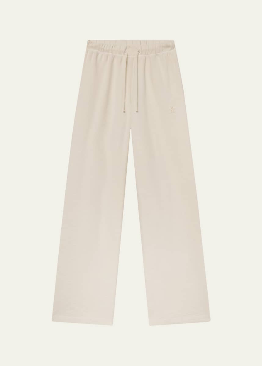 Eterne Drawstring Wide Leg Sweatpant