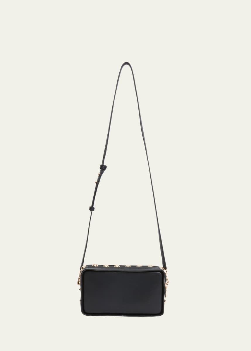 SIMKHAI Amaya Studded Calf Leather Camera Bag
