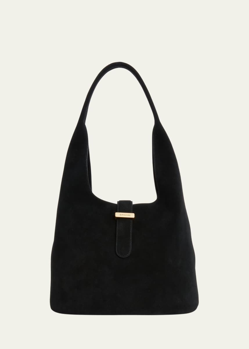 SIMKHAI Khai Suede Hobo Bag