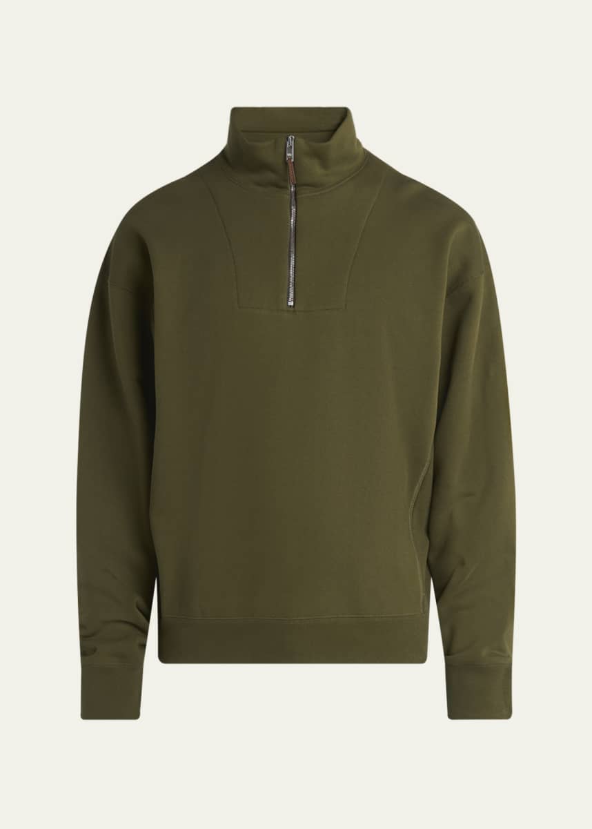 Bottega Veneta Men's Quarter-Zip Sweatshirt