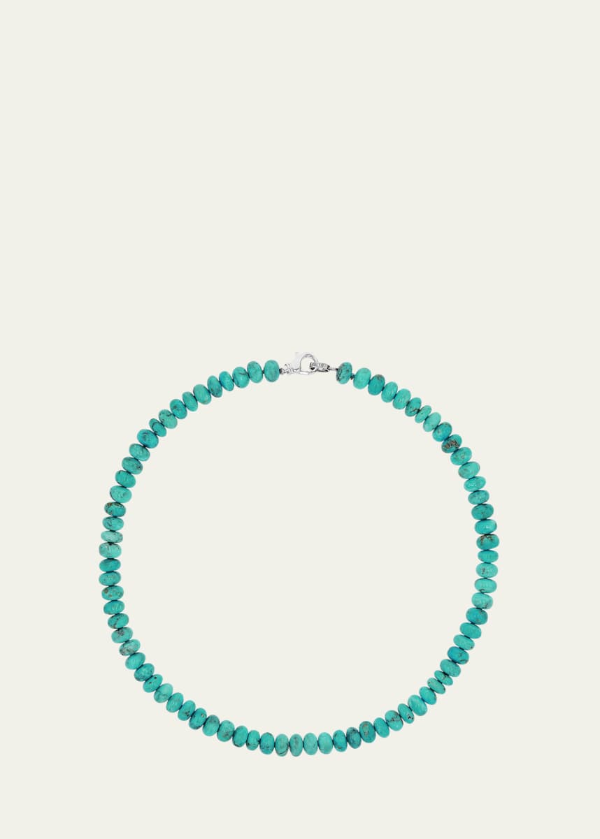 Sheryl Lowe Arizona Turquoise Knotted Necklace