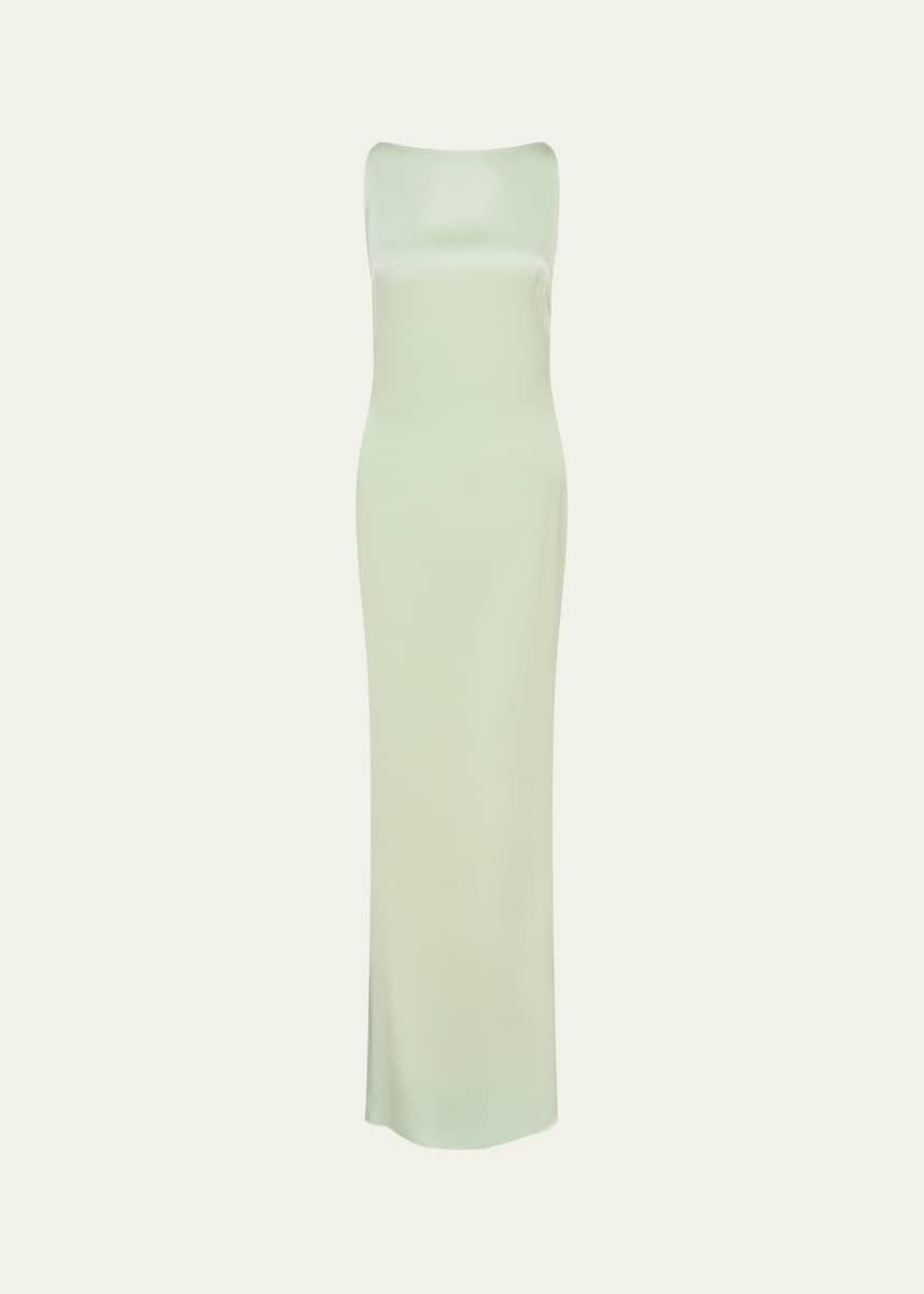 16ARLINGTON Evra Satin Gown
