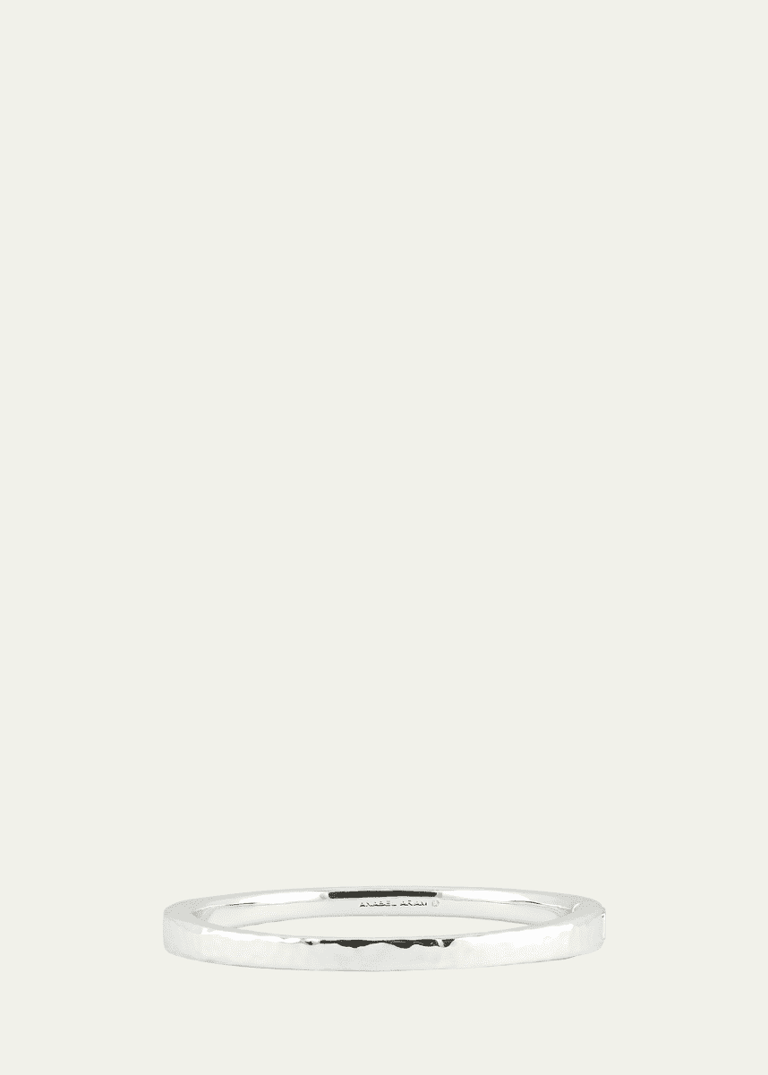 Anabel Aram Jewelry Farrier Medium Hinged Bangle Bracelet