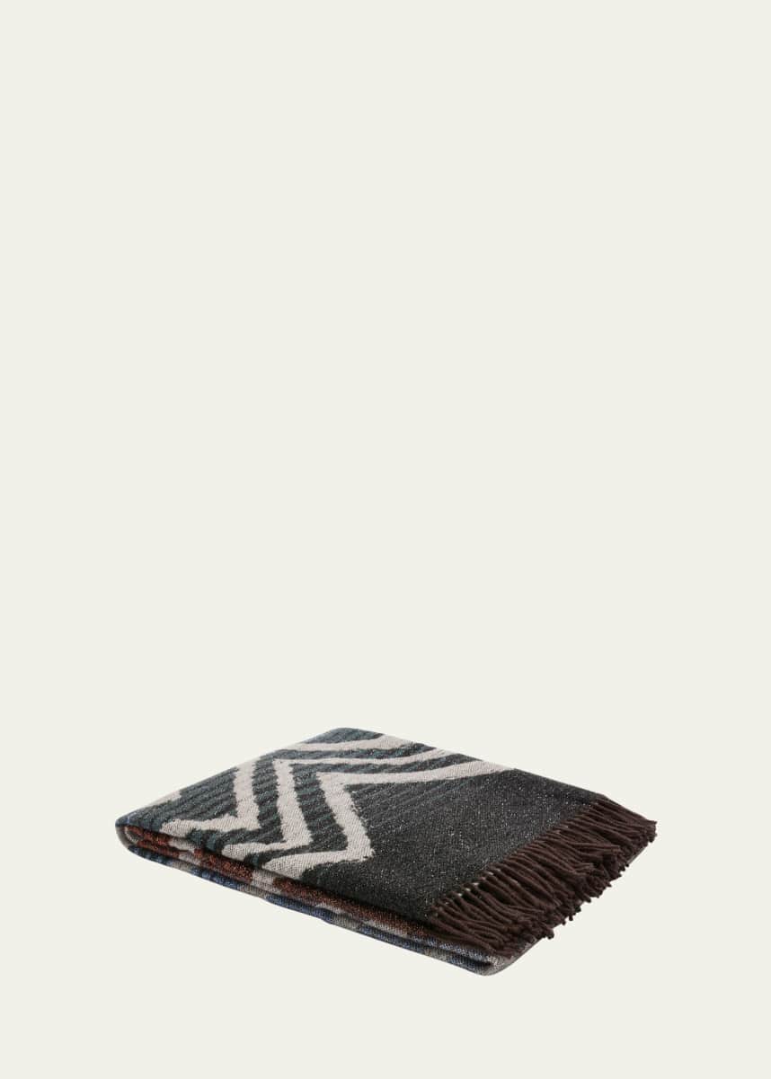 Missoni Home Moonlight Wool-Blend Throw, 51" x 71"