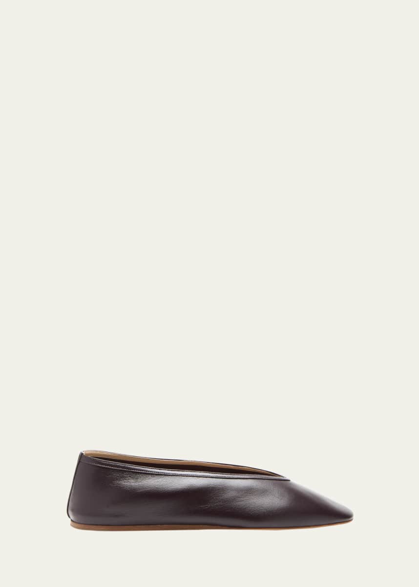 Le Monde Beryl Luna Lambskin Leather Ballerina Flats
