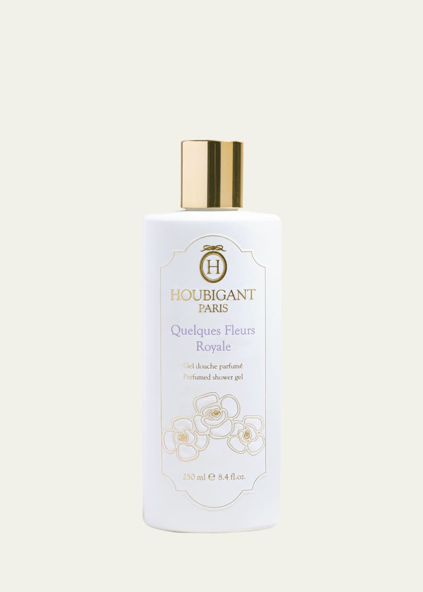 Houbigant Paris Quelques Fleurs Royale Perfumed Shower Gel, 8.4 oz.