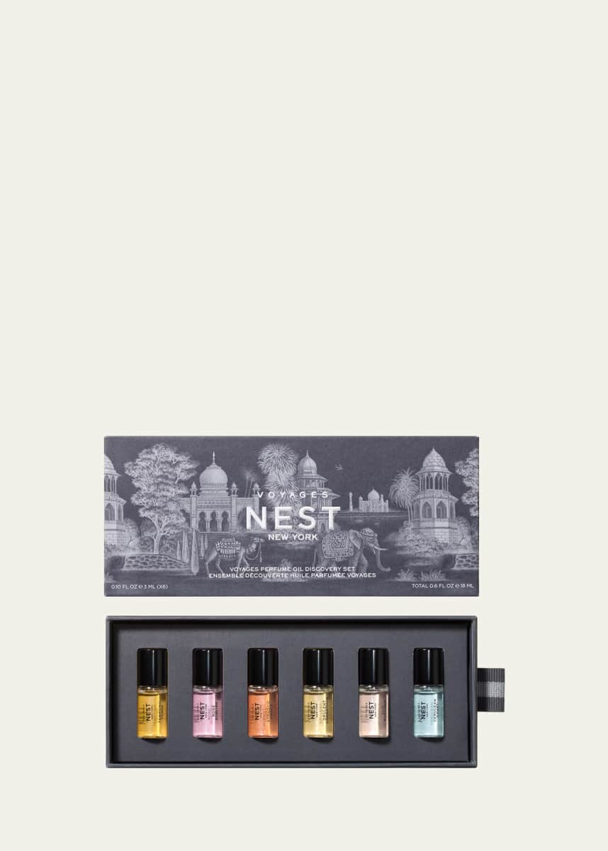 NEST New York Voyages Perfume Oil Discovery Set, 6 x 3mL