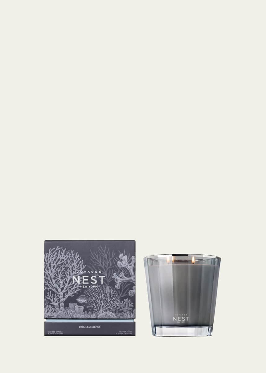 NEST New York Cerulean Coast Voyages Candle, 21.1 oz.