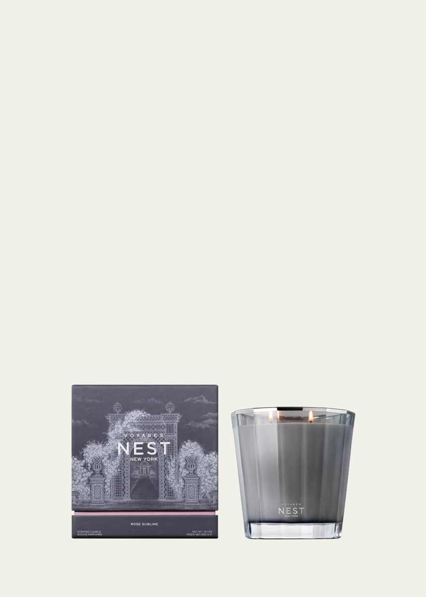 NEST New York Rose Sublime Voyages Candle, 21.1 oz.